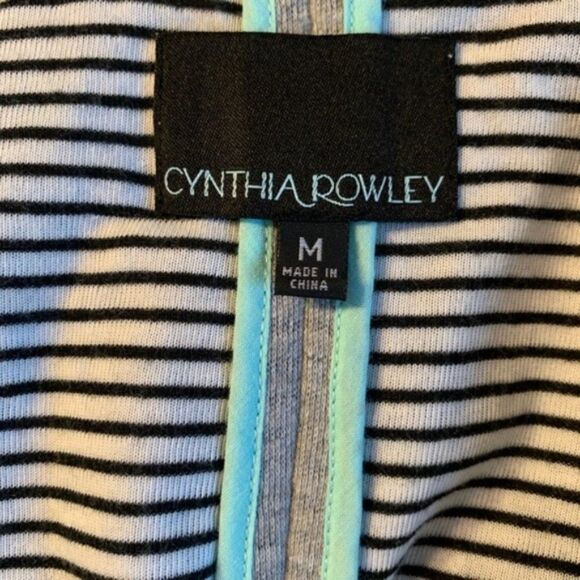 Cynthia Rowley Women's Grey Blazer size M - Picture 3 of 6